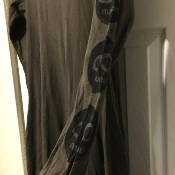 Nununu ninja hood maxi dress size 14/16 - Picture 2 of 4